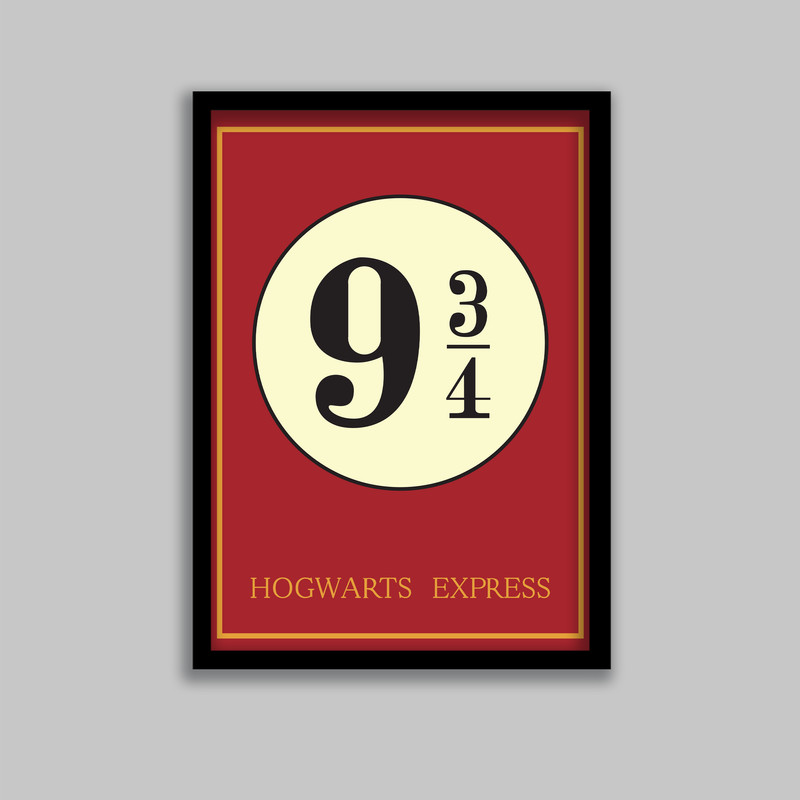 تابلو مدل هری پاتر Harry Potter کد LA-G10573-2