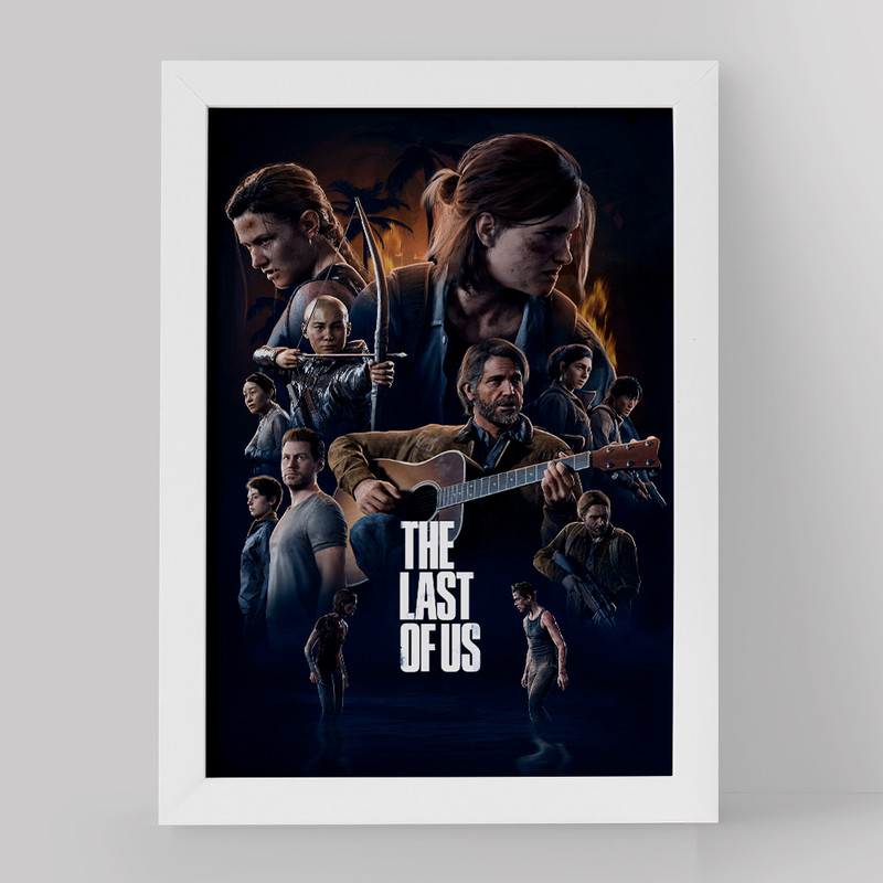 تابلو دکو قاب مدل The Last Of Us کد 4866